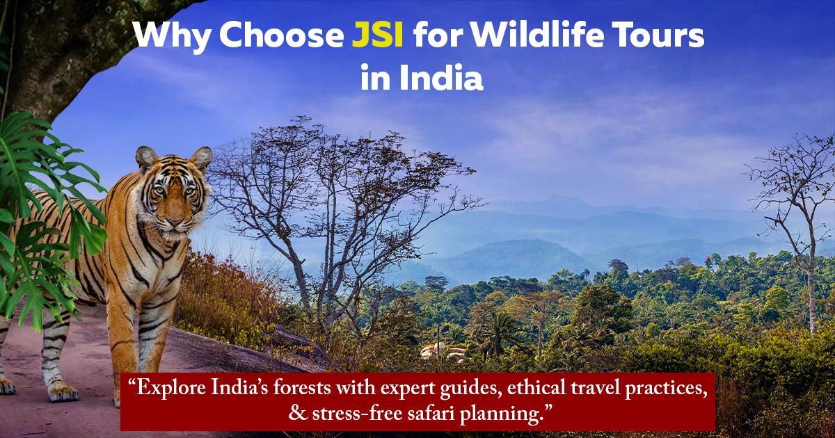 Why Choose JSI For Wildlife Tours In India