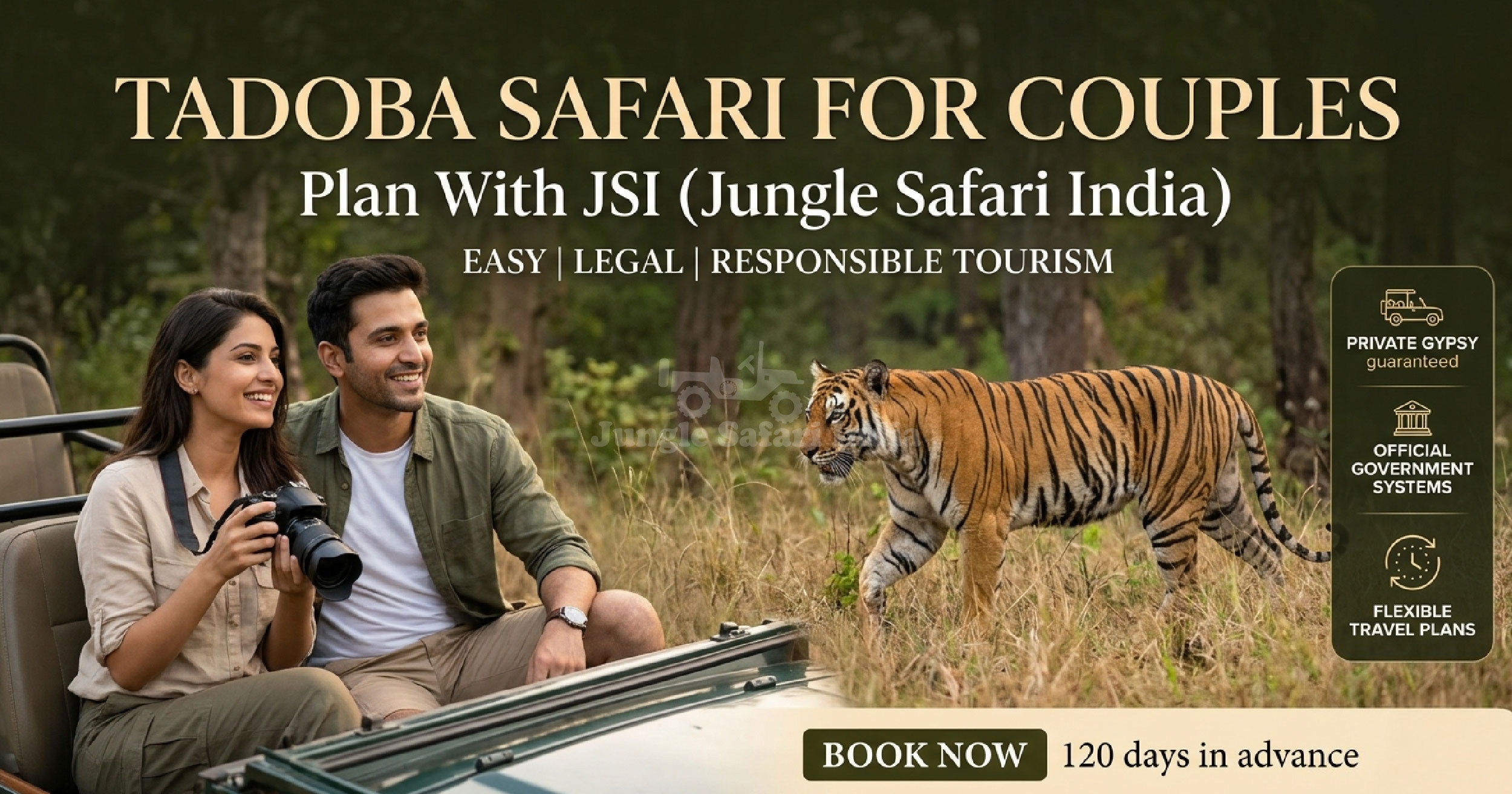 Tadoba Safari For Couples – Plan With JSI